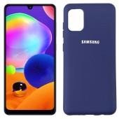 Чехол Soft Case для Samsung A315 Galaxy A31 Синий FULL