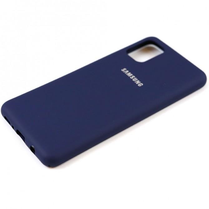 Чохол Soft Case для Samsung A315 Galaxy A31 Синiй FULL-3