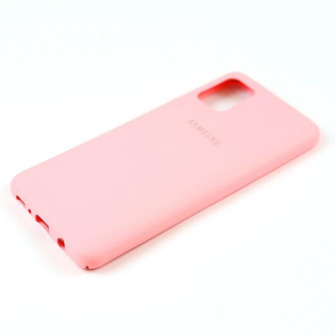 Чехол Soft Case для Samsung A315 Galaxy A31 Розовый FULL-3