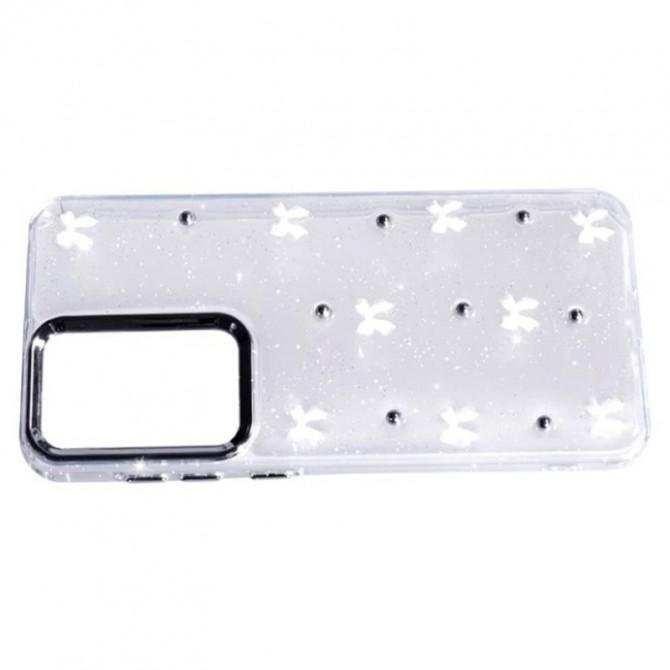 Чехол-накладка GLUE CASE HIT Samsung A56 White Bows-1