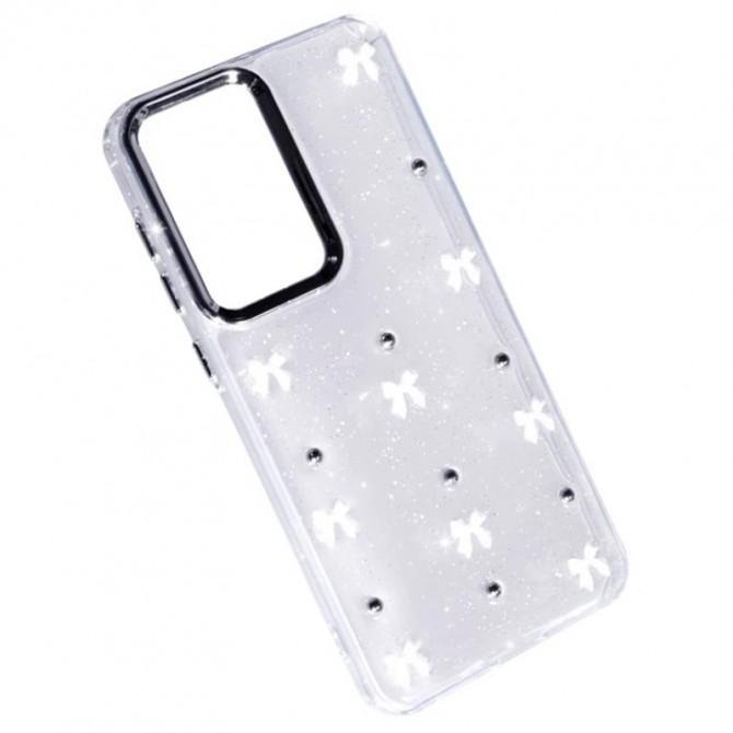 Чехол-накладка GLUE CASE HIT Samsung A56 White Bows-2