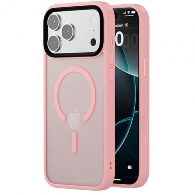 Чехол Matte Case with MagSafe для iPhone 17 Pro Max Pink-1