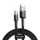 Кабель  Baseus Cafule MicroUSB (CAMKLF-CG1) Black/Grey 2m