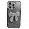 Накладка Glossy Bow для iPhone 14 Pro Max White