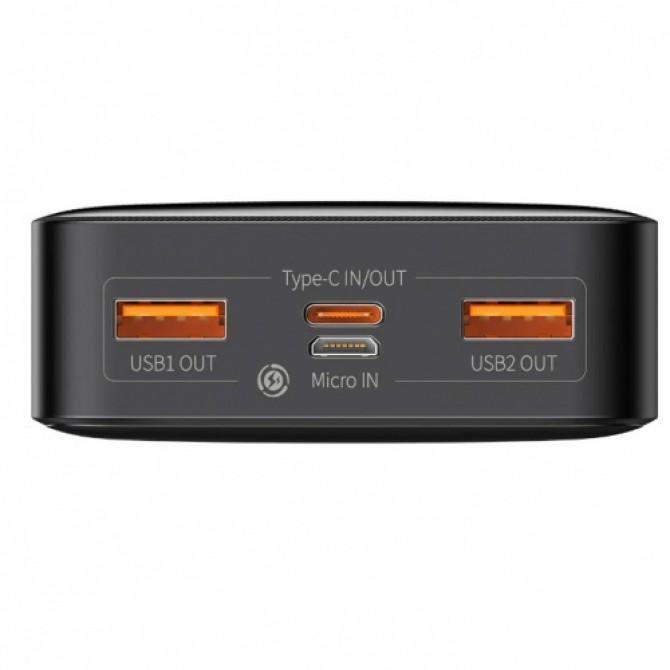 Додаткова батарея Baseus Bipow Digital Display (20000mAh) 20W Black-1