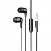 Наушники Hoco M97 Black + mic + button call answering