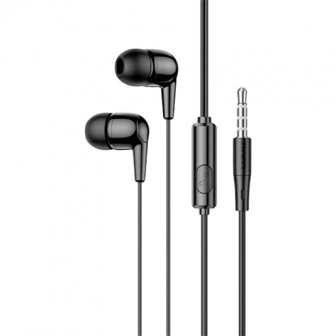 Наушники Hoco M97 Black + mic + button call answering