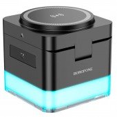 Бездротовий зарядний пристрій Borofone BQ34 Square 3in1 15W Black Бездротовий зарядний пристрій Borofone BQ34 Square 3in1 15W Black