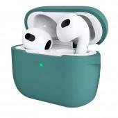 Чехол U-Like Silicone Protective Case For Airpods 3 Slim Forest Green