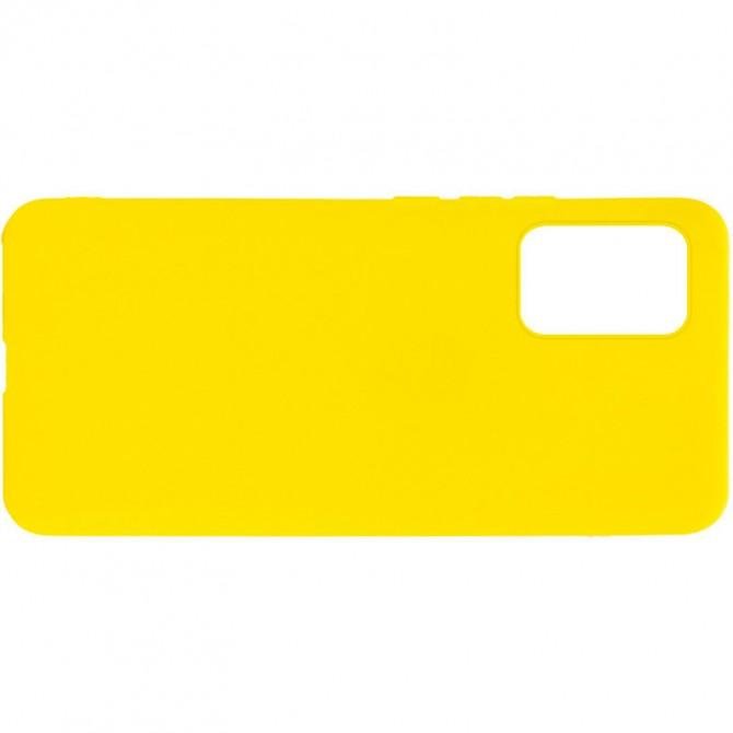 Чехол Original Soft Case Samsung A525 Galaxy A52 Желтый-3