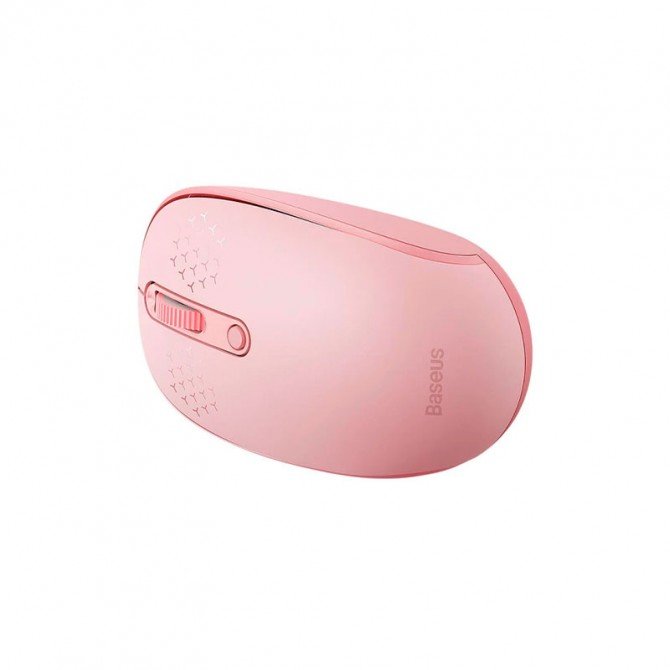 Миша Baseus F01B Tri-Mode Wireless Baby Pink-1