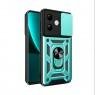Чохол HONOR Hard Defence Series Oppo A3 4G/ A3x 4g/ A40m Gren (with magnet)
