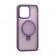Чохол Matte Ring with MagSafe for iPhone 15 Pro Max Бузковий