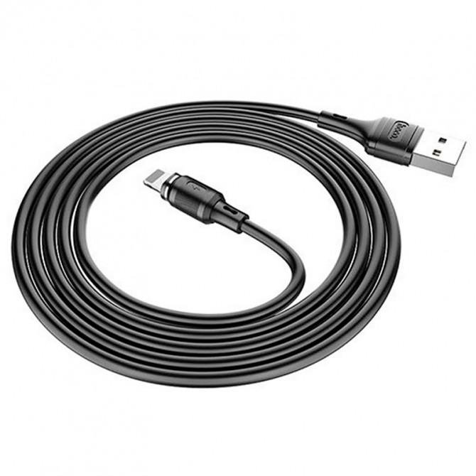 USB Cable Hoco X52 Sereno Magnetic Lightning Black 1m-1