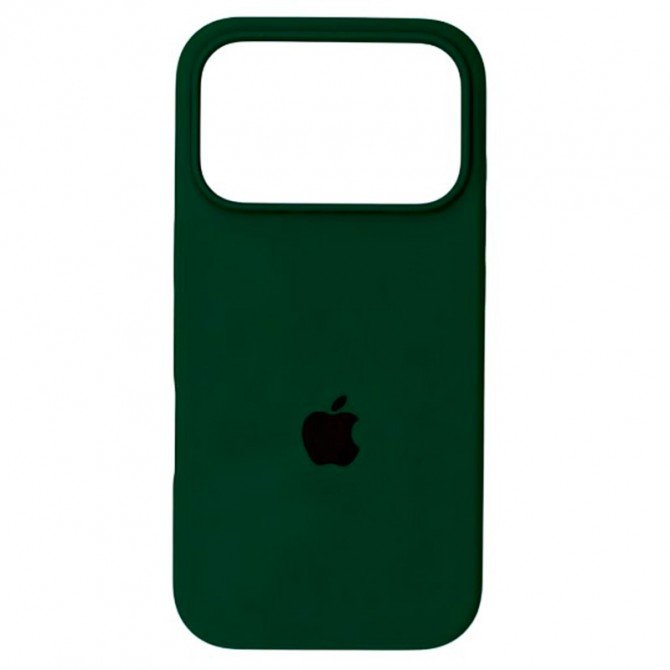 Силиконовый чехол для iPhone 17 Pro Max Cyprus Green FULL