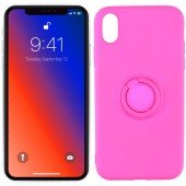Чохол Ring Color для iPhone Xs Max Рожевий Чохол Ring Color для iPhone Xs Max Рожевий