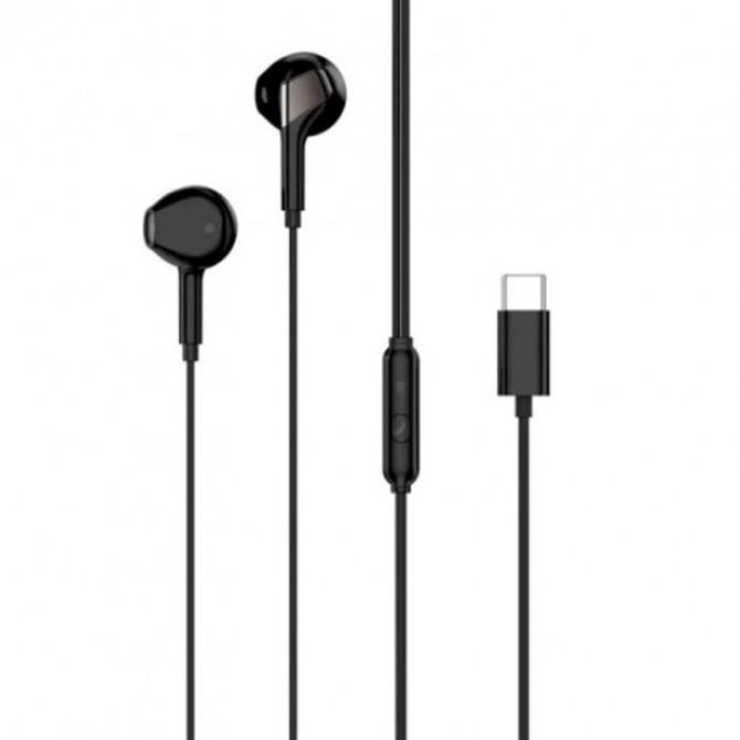 Дротові навушники Gelius SonicWave GP-HP025 (Type-C) Black